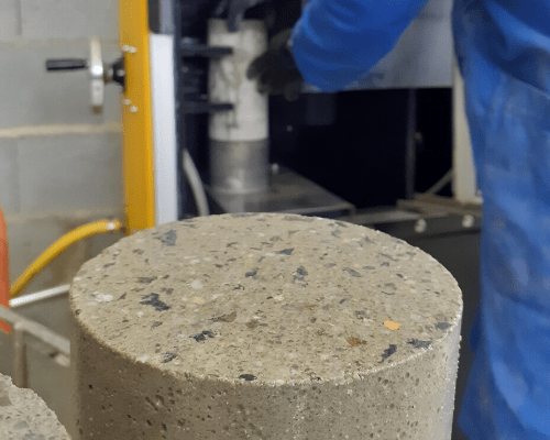 presse beton agir laboratoire